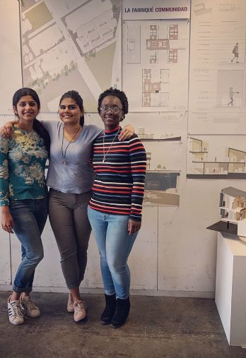 Deepa Bharadwaj with the friends